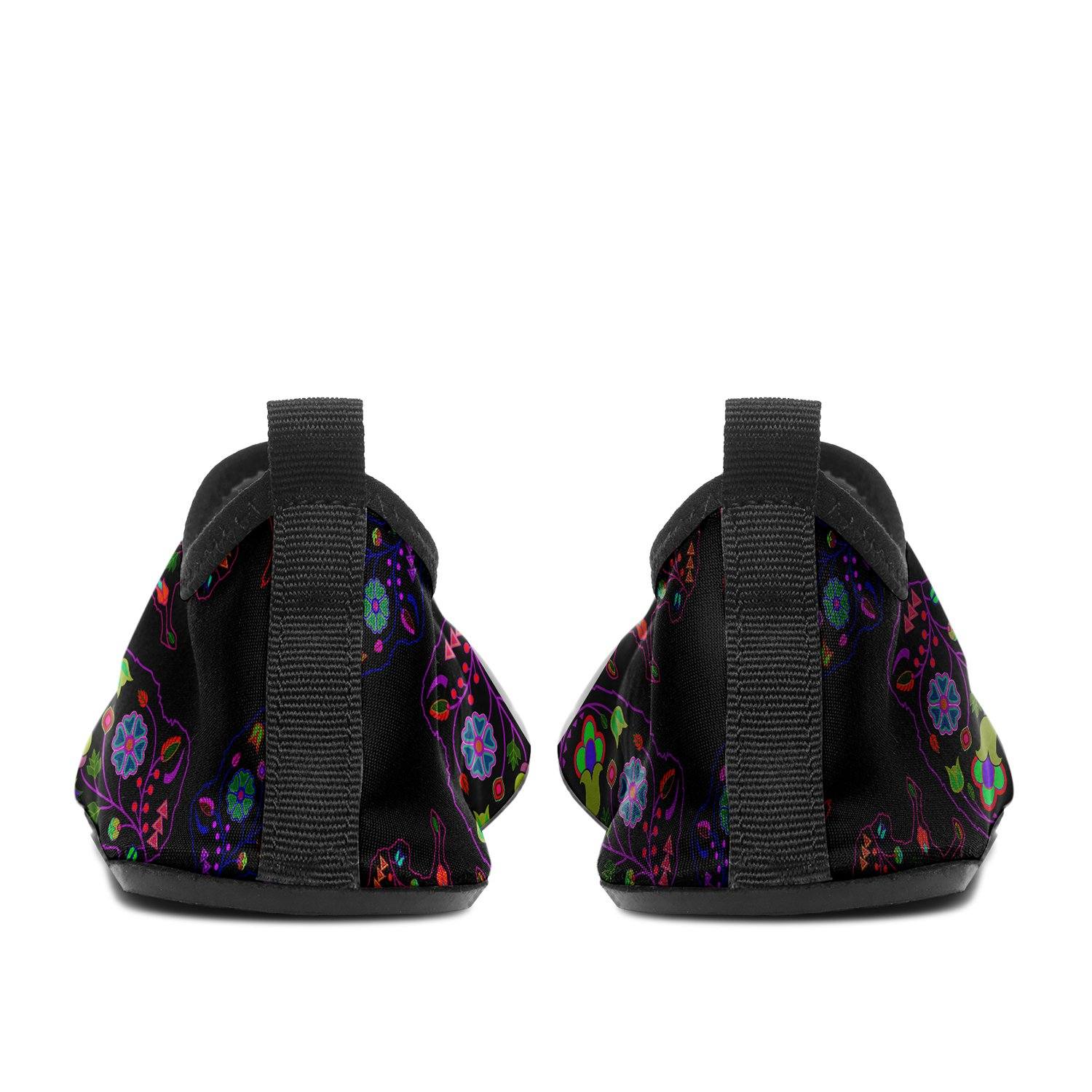 Floral Buffalo Sockamoccs Kid's Slip On Shoes Herman