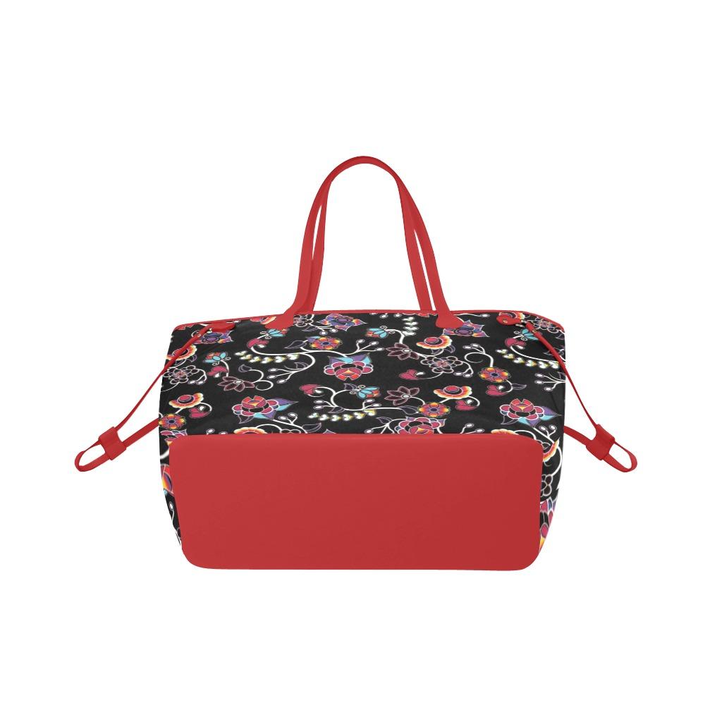 Floral Danseur Clover Canvas Tote Bag (Model 1661) Clover Canvas Tote Bag (1661) e-joyer