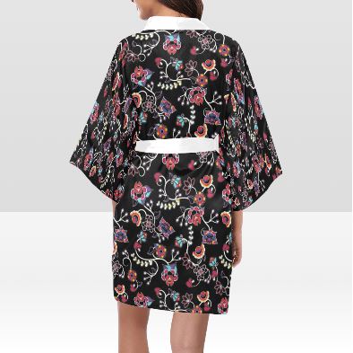 Floral Danseur Kimono Robe Artsadd
