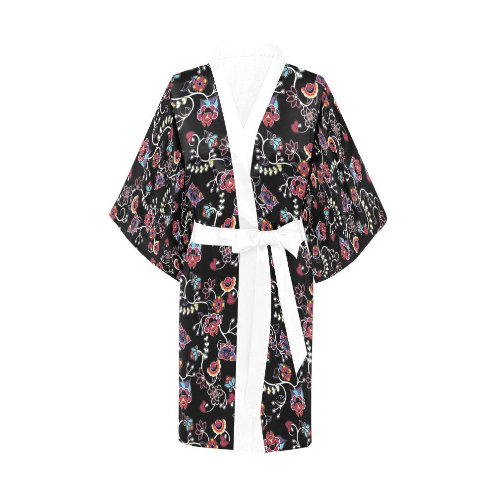 Floral Danseur Kimono Robe Artsadd