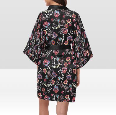 Floral Danseur Kimono Robe Artsadd