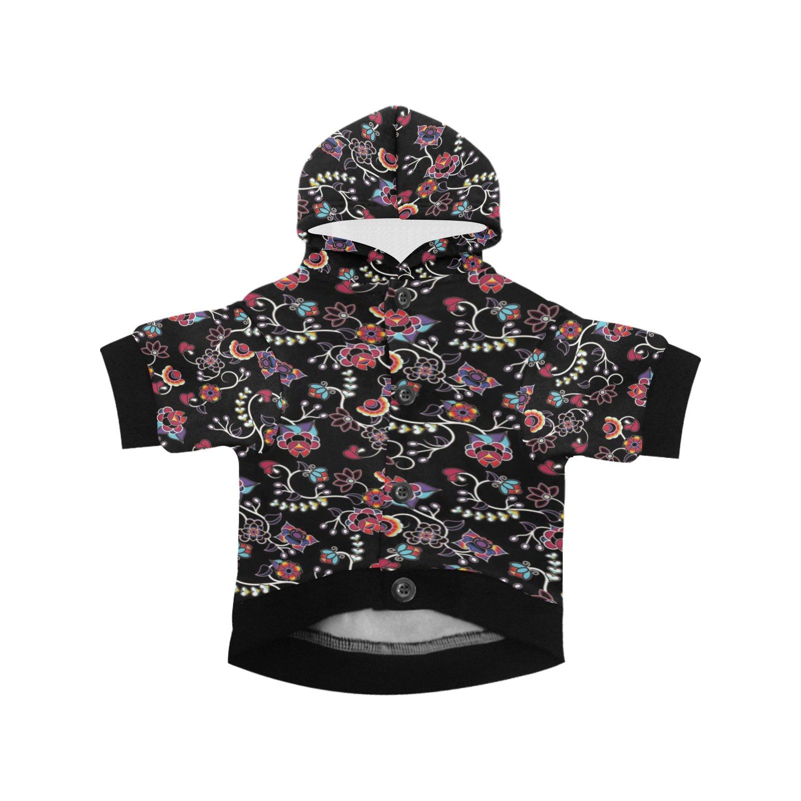 Floral Danseur Pet Dog Hoodie Pet Dog Hoodie e-joyer