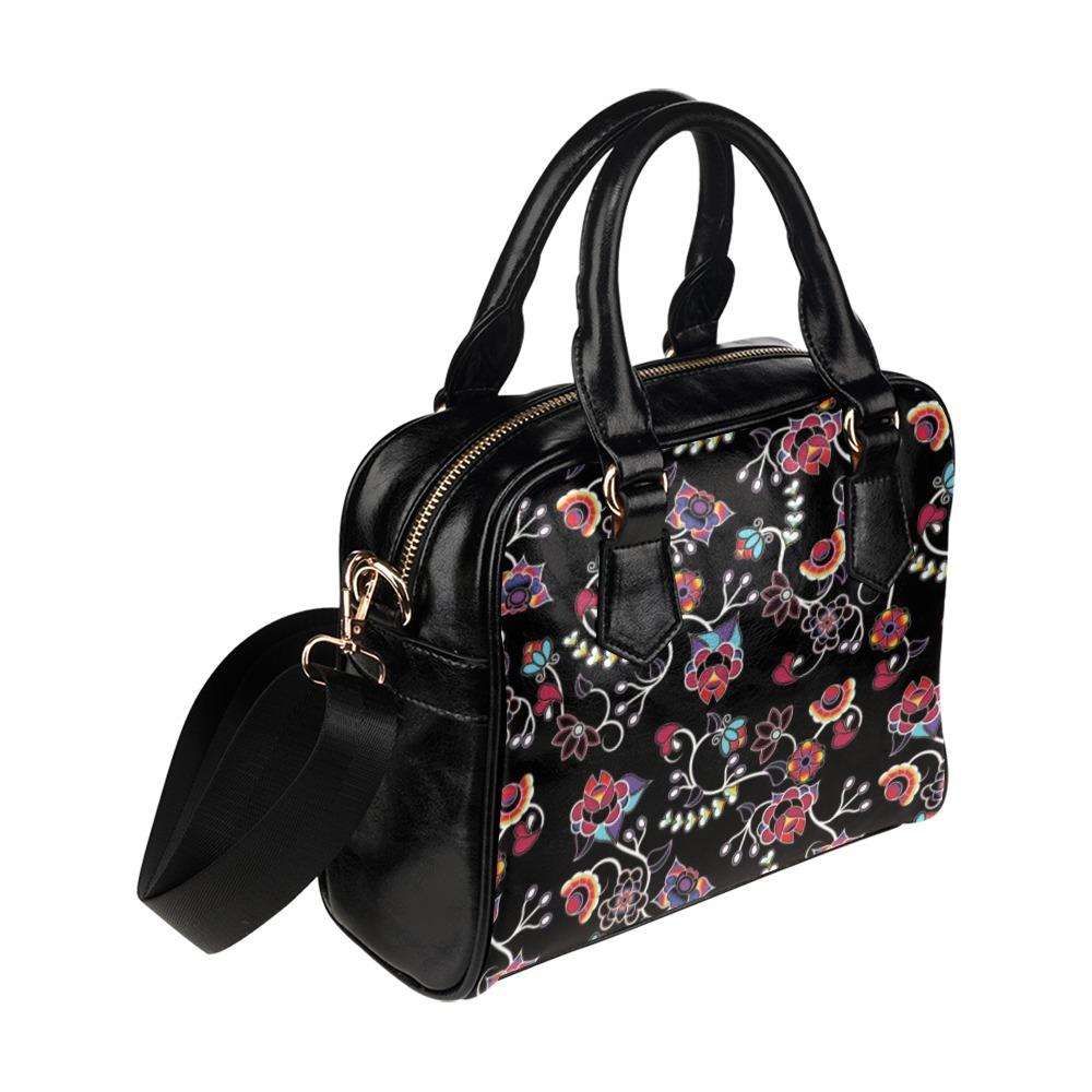 Floral Danseur Shoulder Handbag (Model 1634) Shoulder Handbags (1634) e-joyer