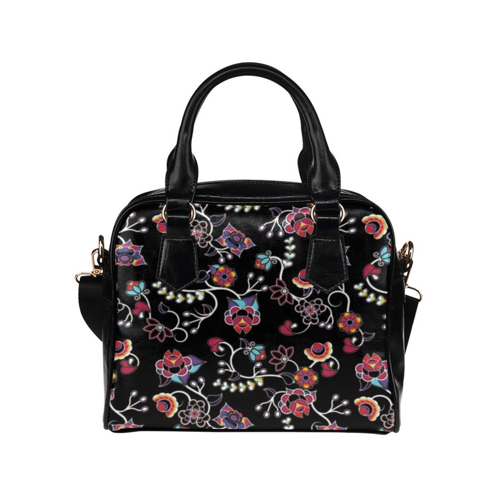 Floral Danseur Shoulder Handbag (Model 1634) Shoulder Handbags (1634) e-joyer