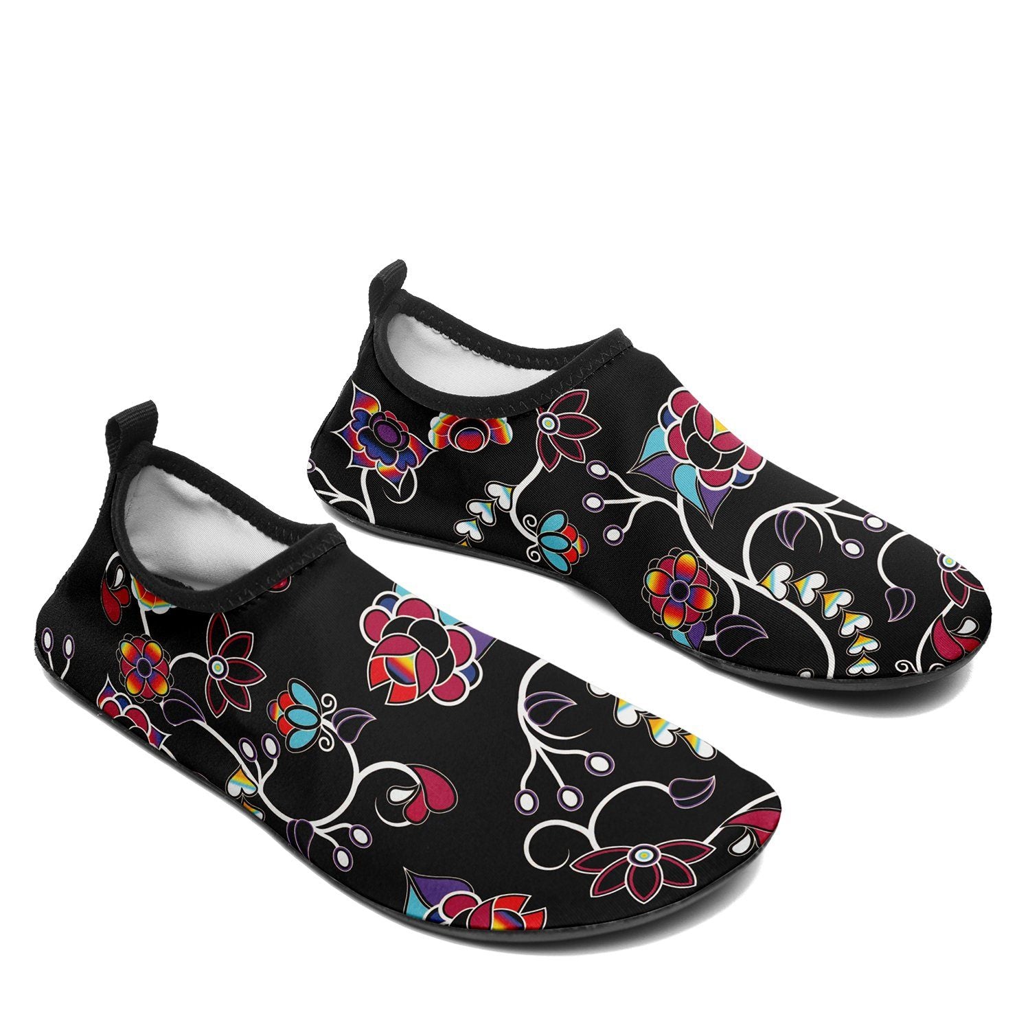Floral Danseur Sockamoccs Kid's Slip On Shoes Herman