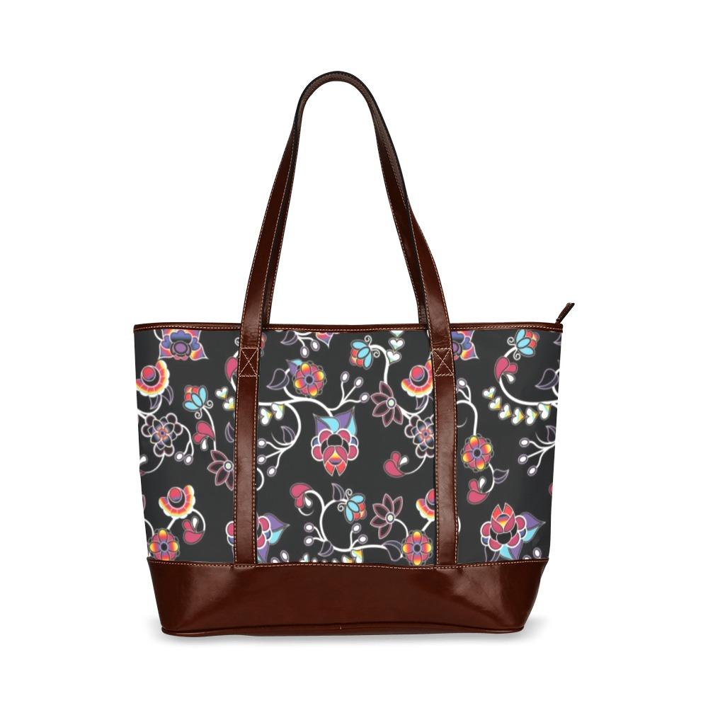 Floral Danseur Tote Handbag (Model 1642) Tote Handbags (1642) e-joyer