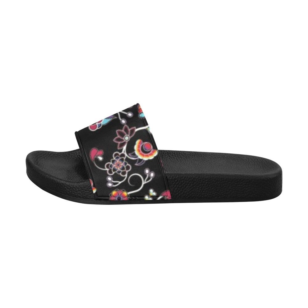 Floral Danseur Women's Slide Sandals (Model 057) Women's Slide Sandals (057) e-joyer 