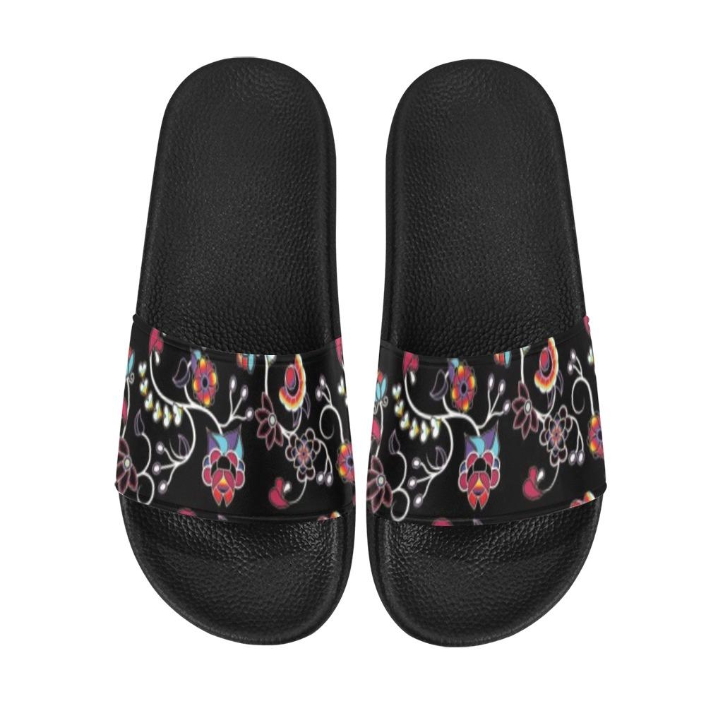 Floral Danseur Women's Slide Sandals (Model 057) Women's Slide Sandals (057) e-joyer
