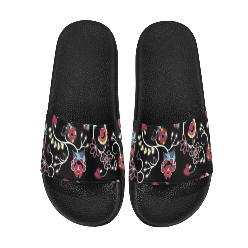 Floral Danseur Women's Slide Sandals (Model 057) Women's Slide Sandals (057) e-joyer 