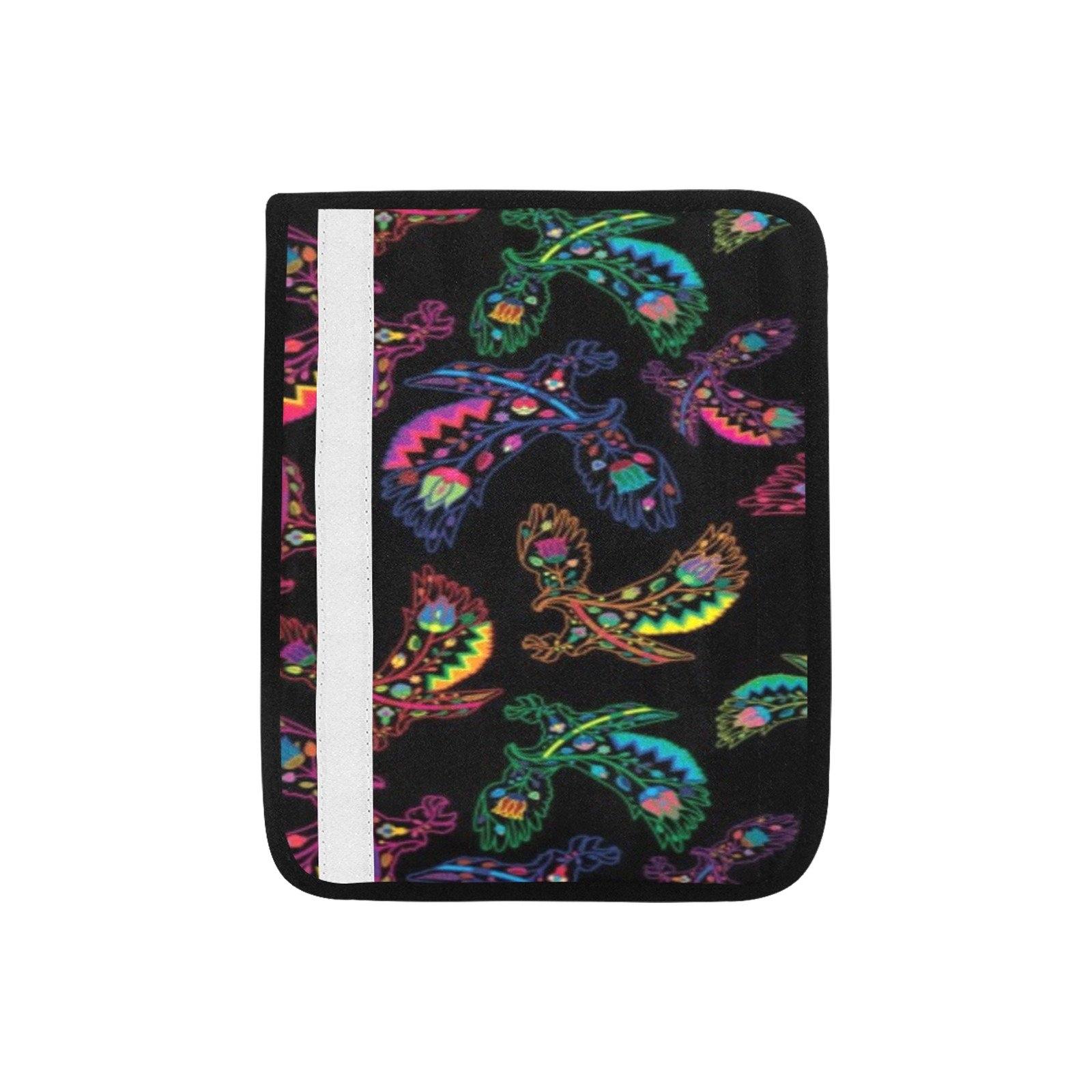 Floral Eagle Car Seat Belt Cover 7''x12.6'' (Pack of 2) Car Seat Belt Cover 7x12.6 (Pack of 2) e-joyer