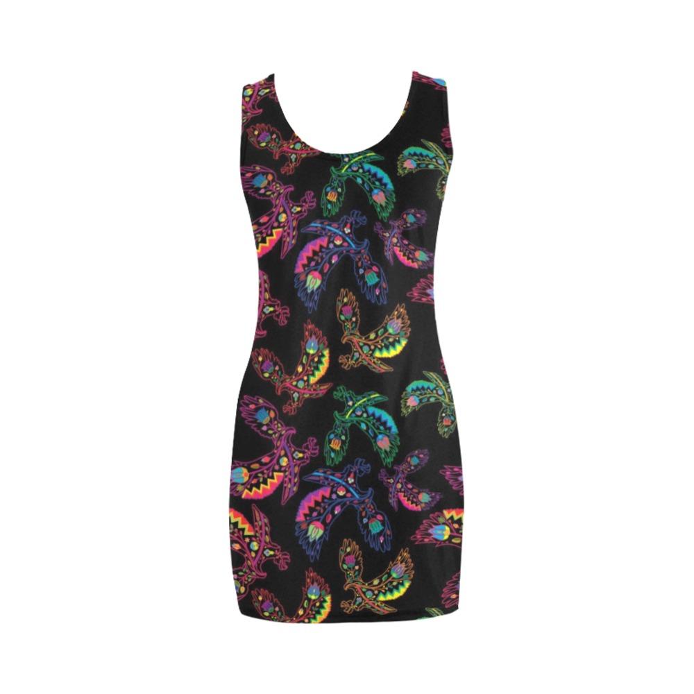Floral Eagle Medea Vest Dress (Model D06) Medea Vest Dress (D06) e-joyer