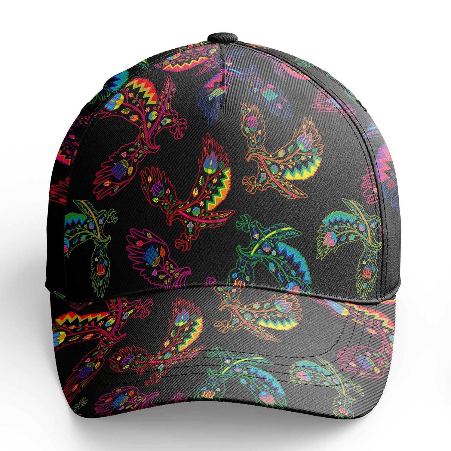 Floral Eagle Snapback Hat hat Herman