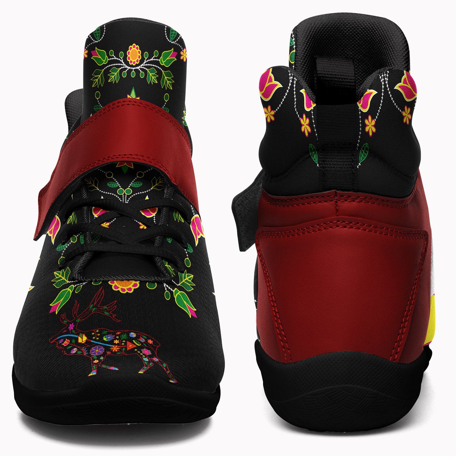 Floral Elk Ipottaa Basketball / Sport High Top Shoes 49 Dzine