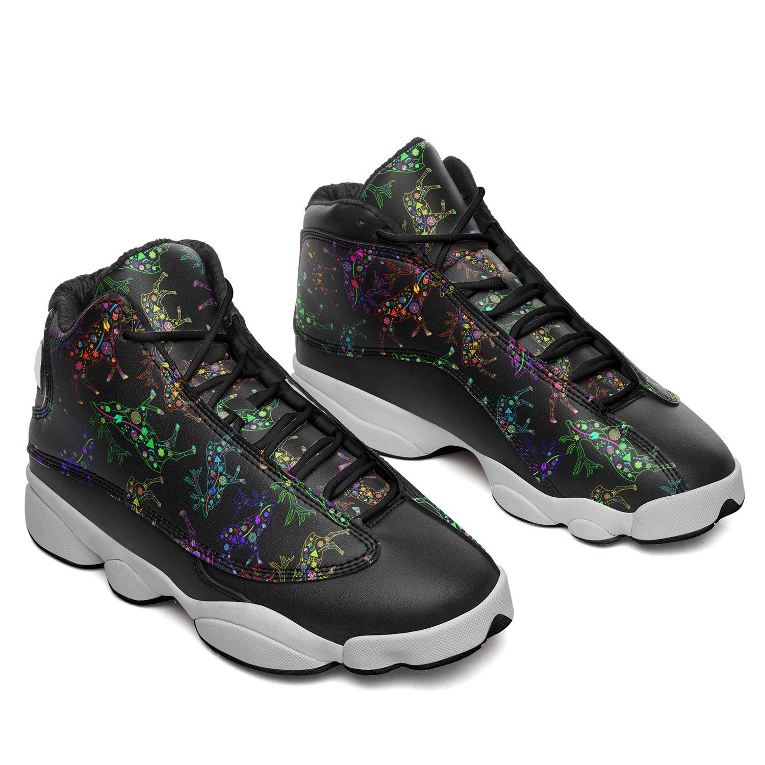 Floral Elk Isstsokini Athletic Shoes Herman
