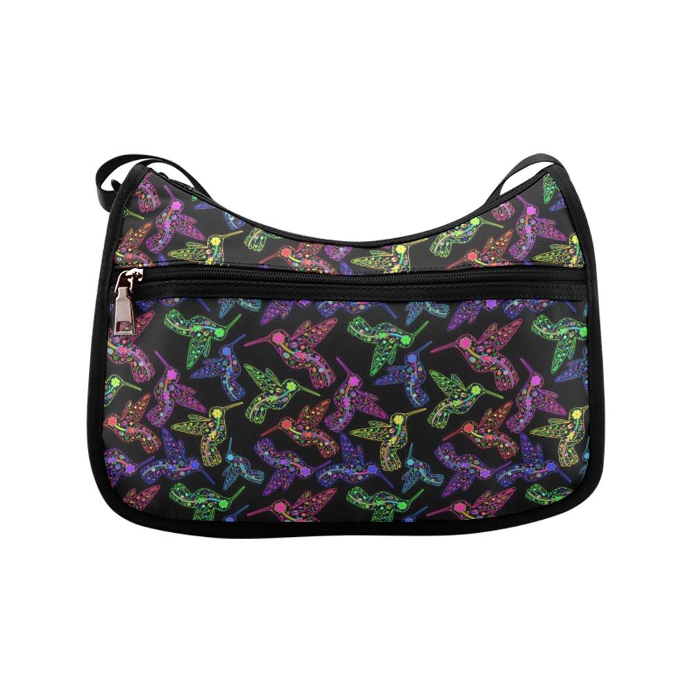 Floral Hummingbird Crossbody Bags (Model 1616) Crossbody Bags (1616) e-joyer