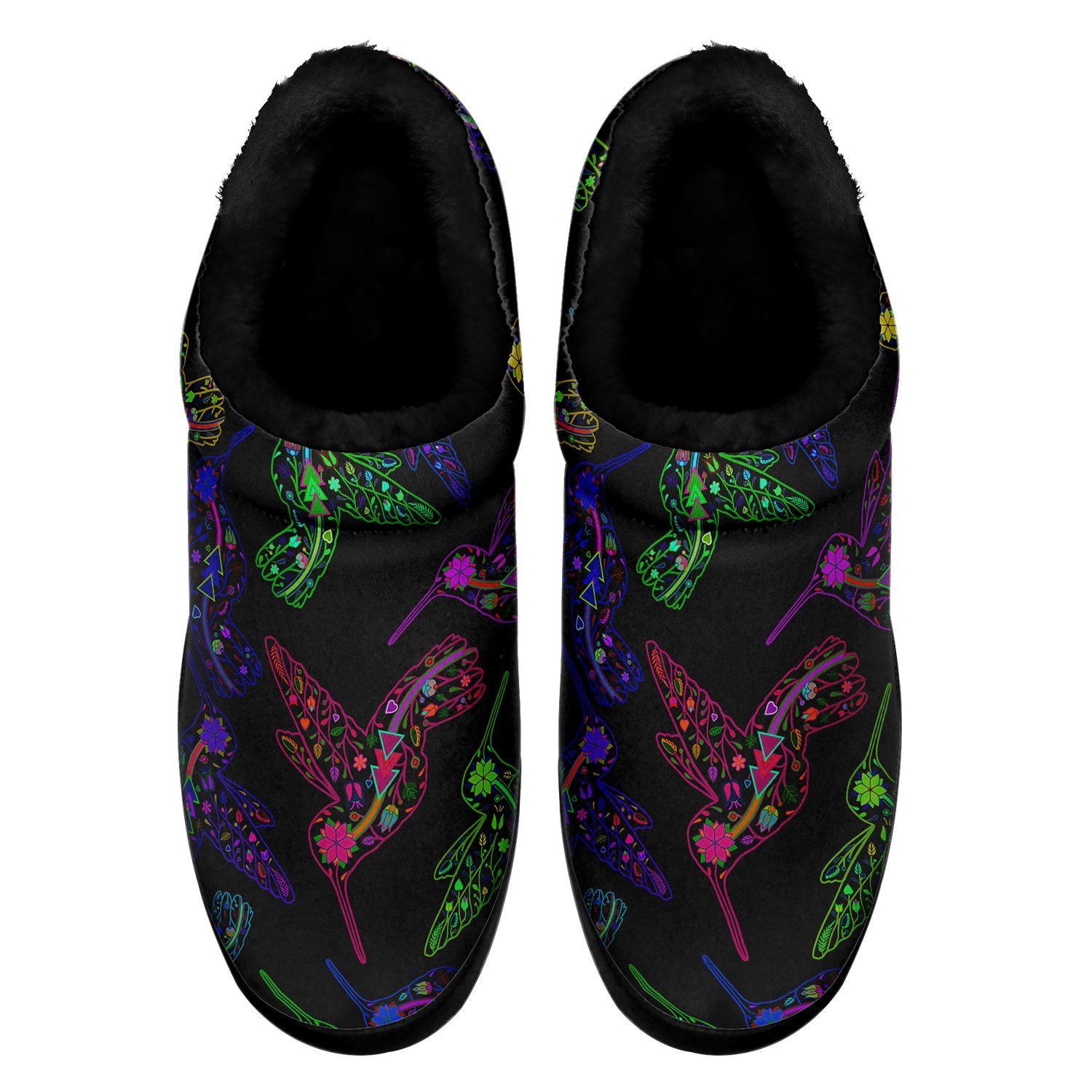 Floral Hummingbird Ikinnii Indoor Slipper 49 Dzine