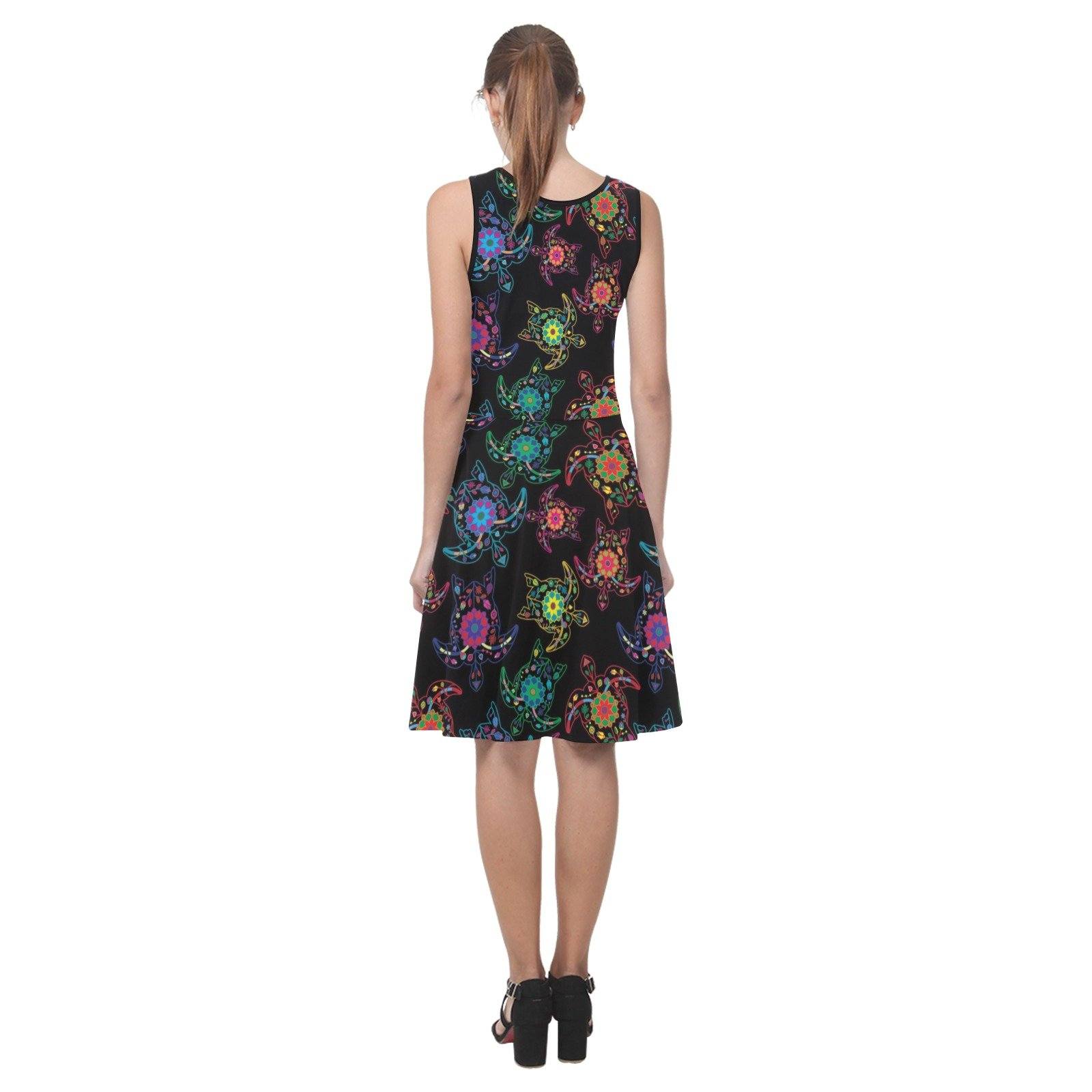 Floral Turtle Atalanta Sundress (Model D04) Atalanta Sundress (D04) e-joyer