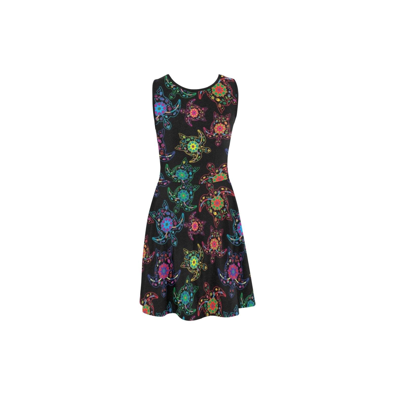 Floral Turtle Atalanta Sundress (Model D04) Atalanta Sundress (D04) e-joyer