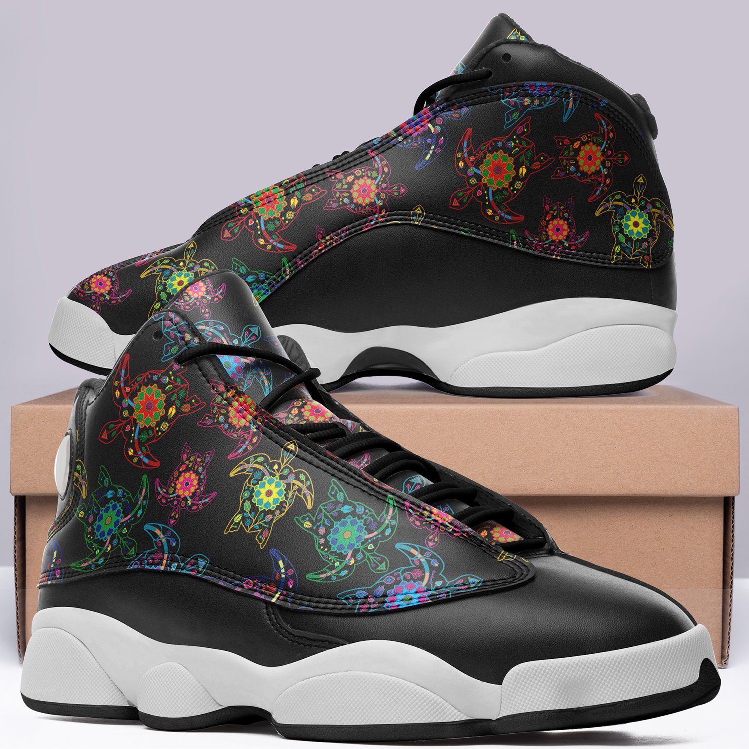 Floral Turtle Isstsokini Athletic Shoes Herman