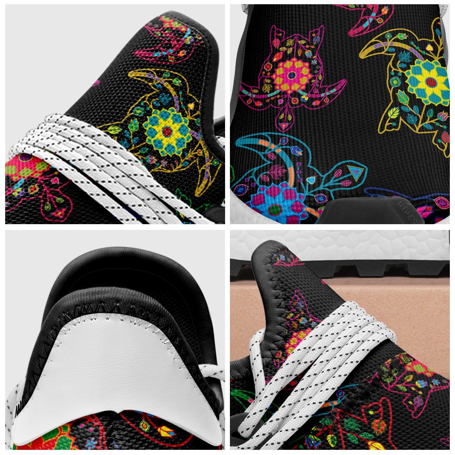 Floral Turtle Okaki Sneakers Shoes Herman
