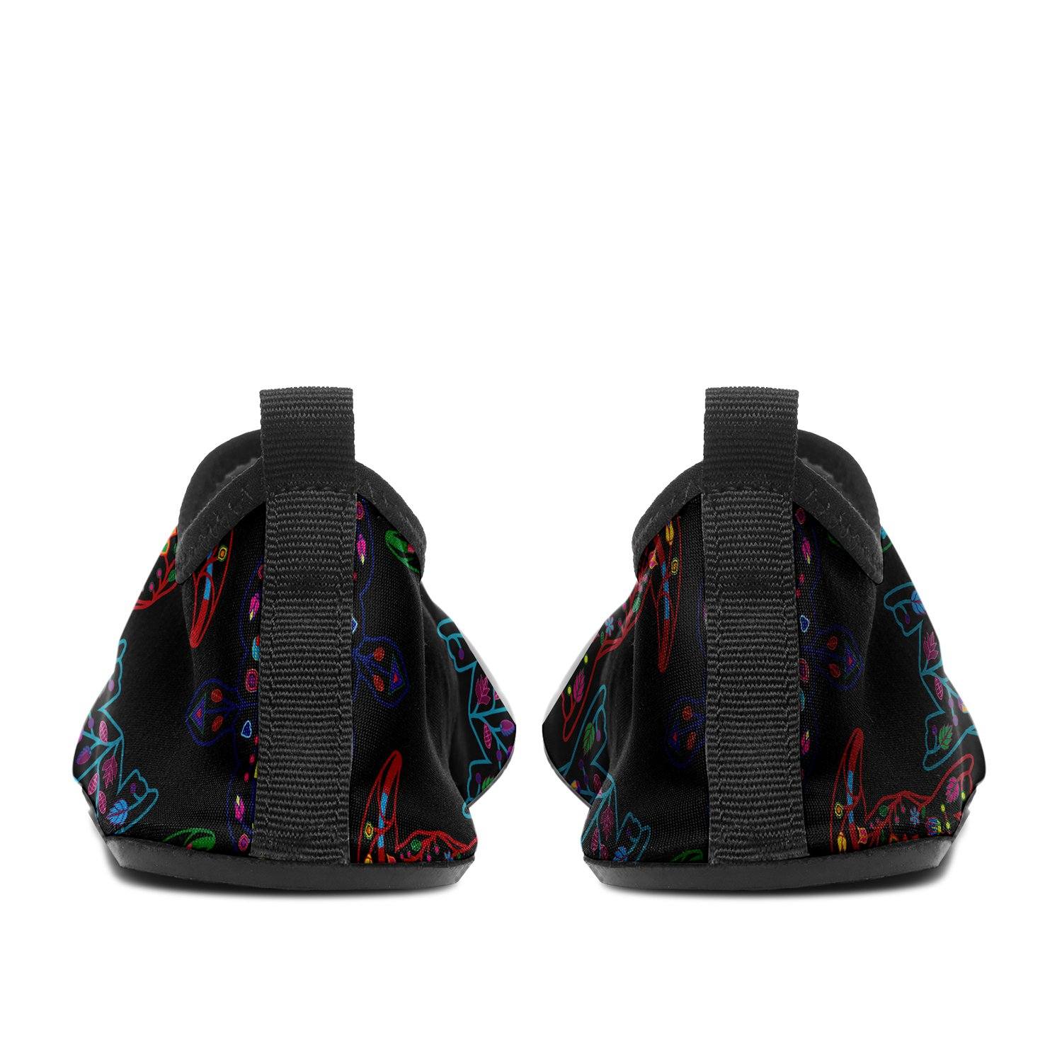 Floral Turtle Sockamoccs Slip On Shoes Herman