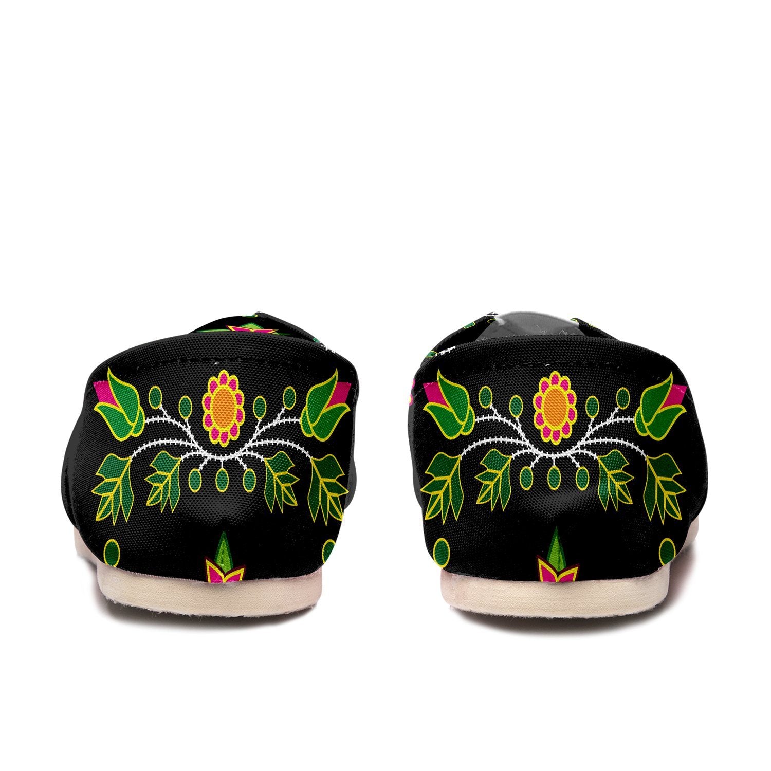 Floral Wolf Casual Unisex Slip On Shoe Herman