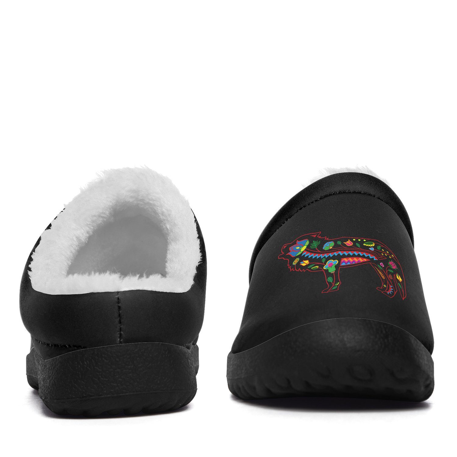 Floral Wolf Ikinnii Indoor Slipper 49 Dzine
