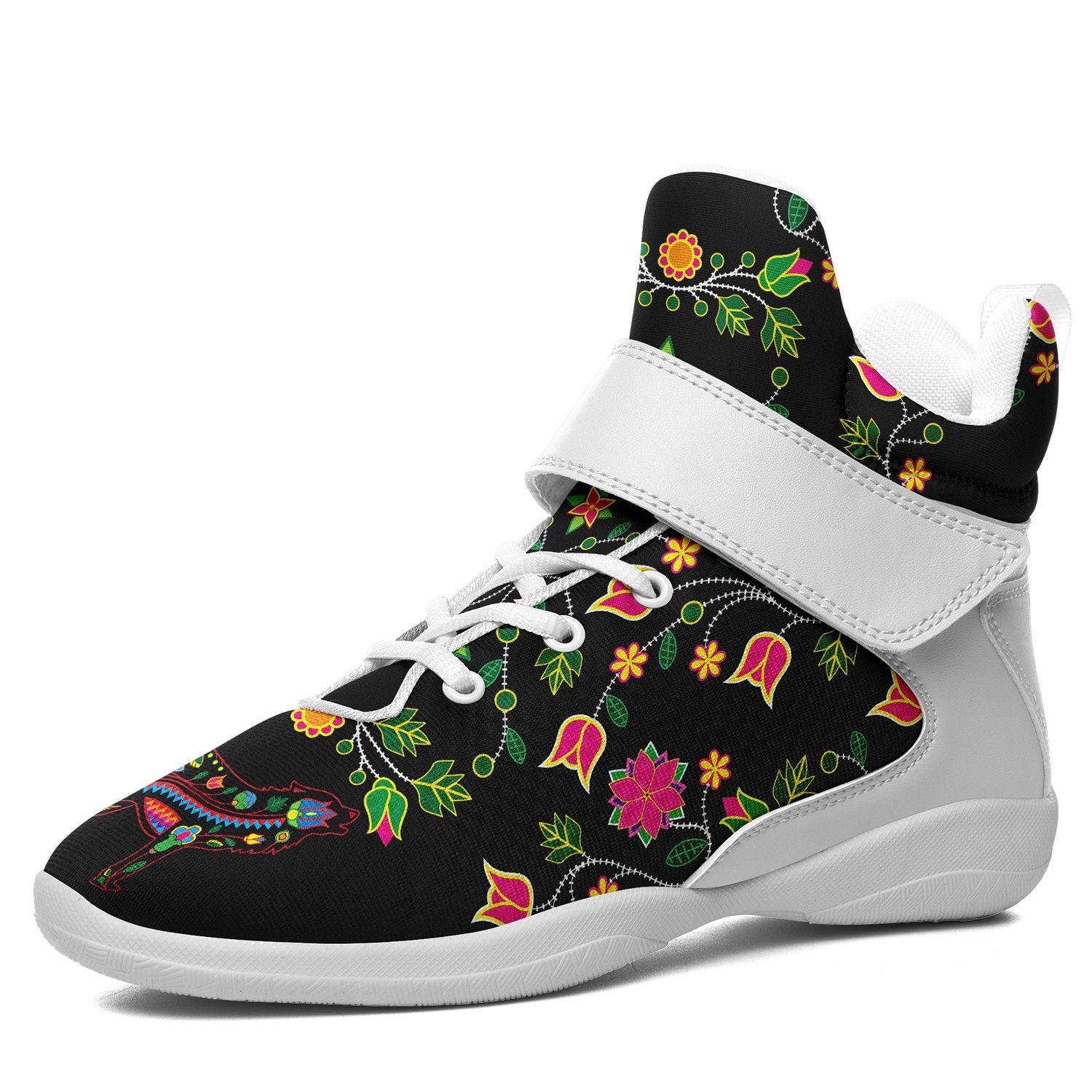 Floral Wolf Ipottaa Basketball / Sport High Top Shoes 49 Dzine 