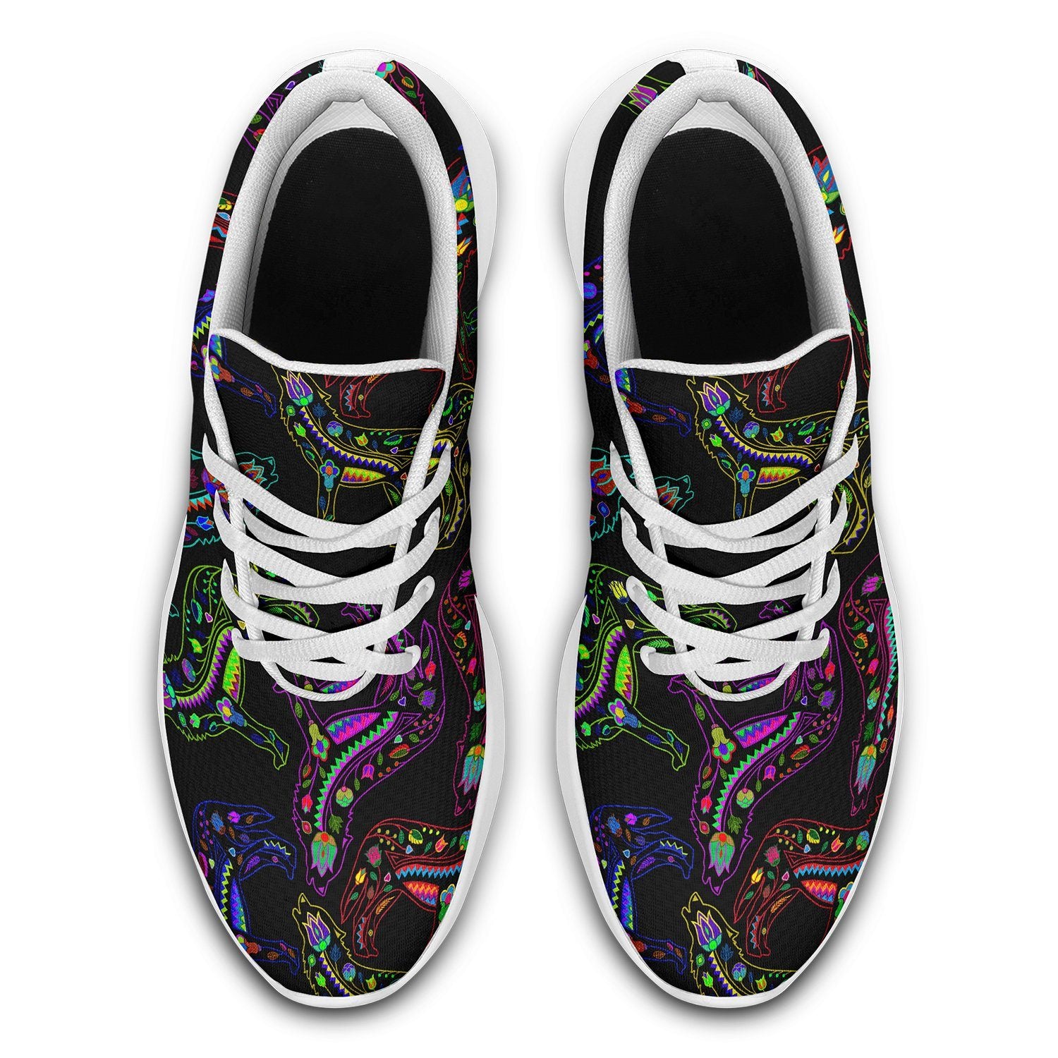 Floral Wolves Ikkaayi Sport Sneakers ikkaayi Herman