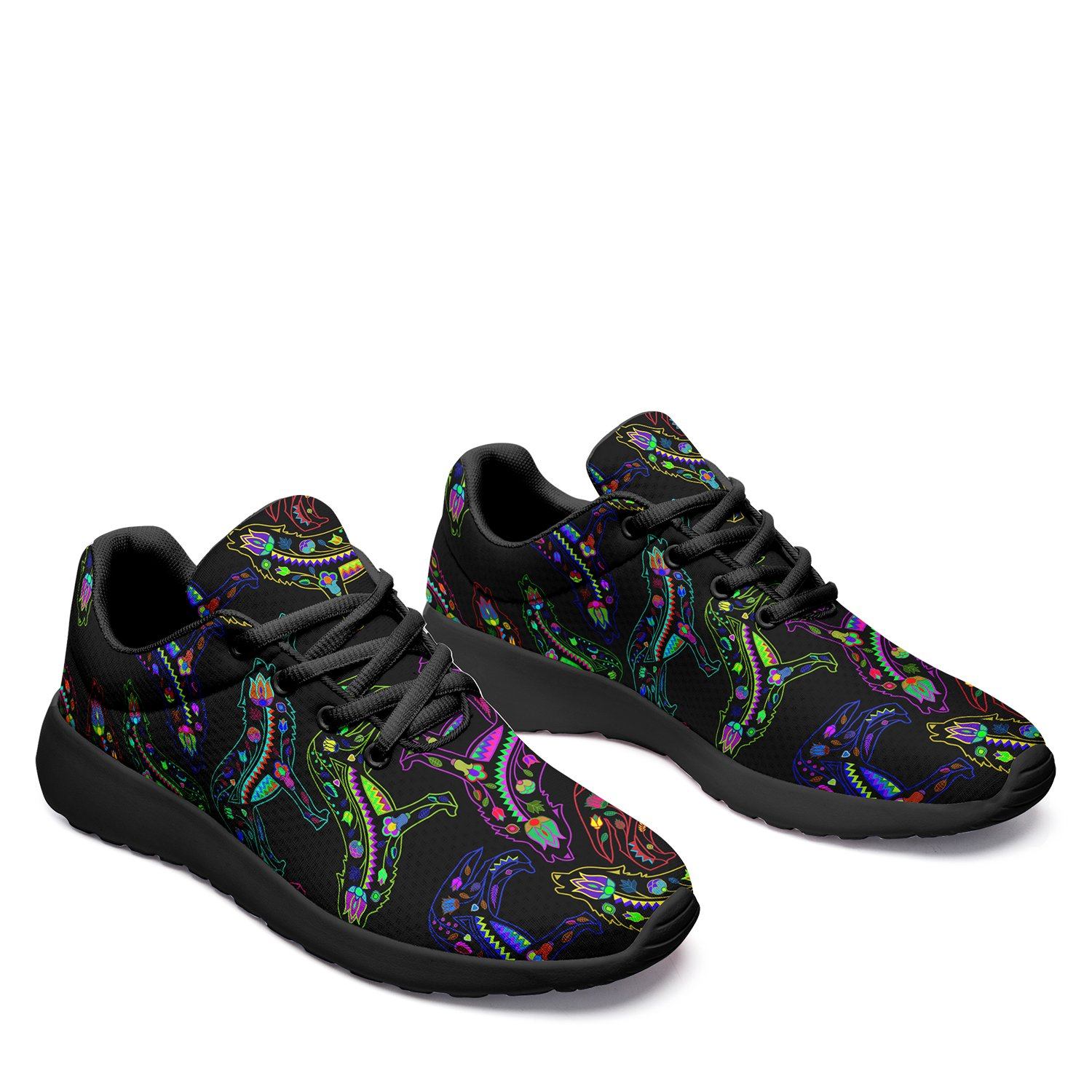 Floral Wolves Ikkaayi Sport Sneakers ikkaayi Herman