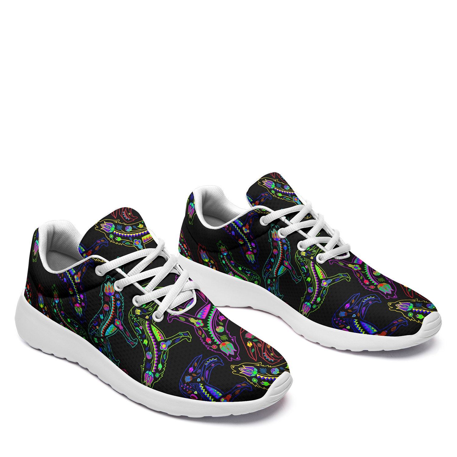 Floral Wolves Ikkaayi Sport Sneakers ikkaayi Herman
