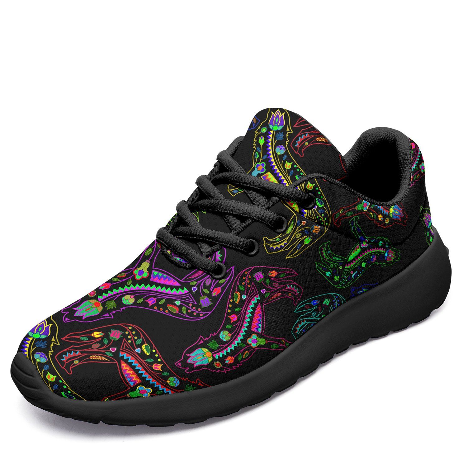 Floral Wolves Ikkaayi Sport Sneakers ikkaayi Herman
