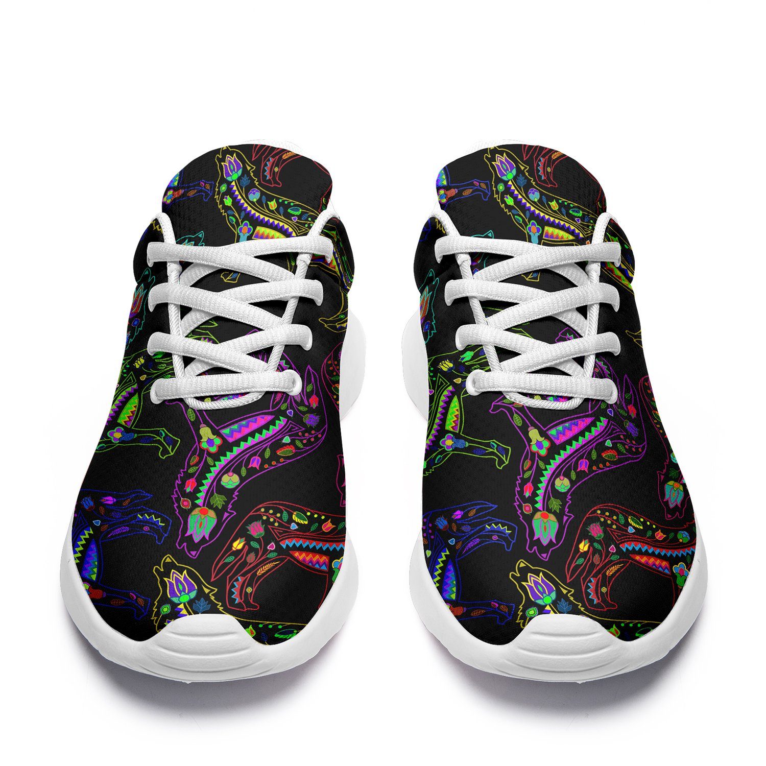 Floral Wolves Ikkaayi Sport Sneakers ikkaayi Herman