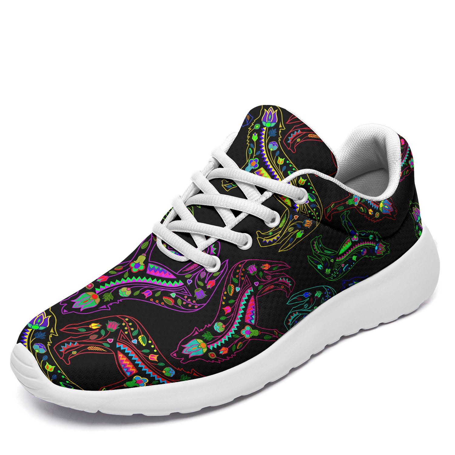 Floral Wolves Ikkaayi Sport Sneakers ikkaayi Herman