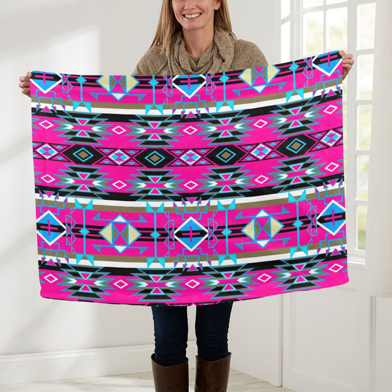 Force of Nature Sunset Storm Baby Blanket 30"x40" Baby Blanket 30"x40" e-joyer