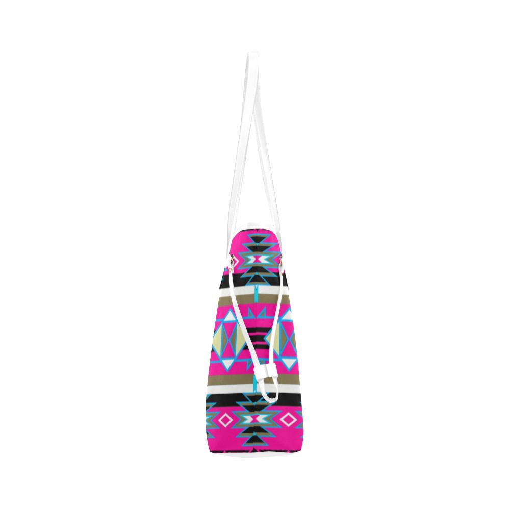 Force of Nature Sunset Storm Clover Canvas Tote Bag (Model 1661) Clover Canvas Tote Bag (1661) e-joyer