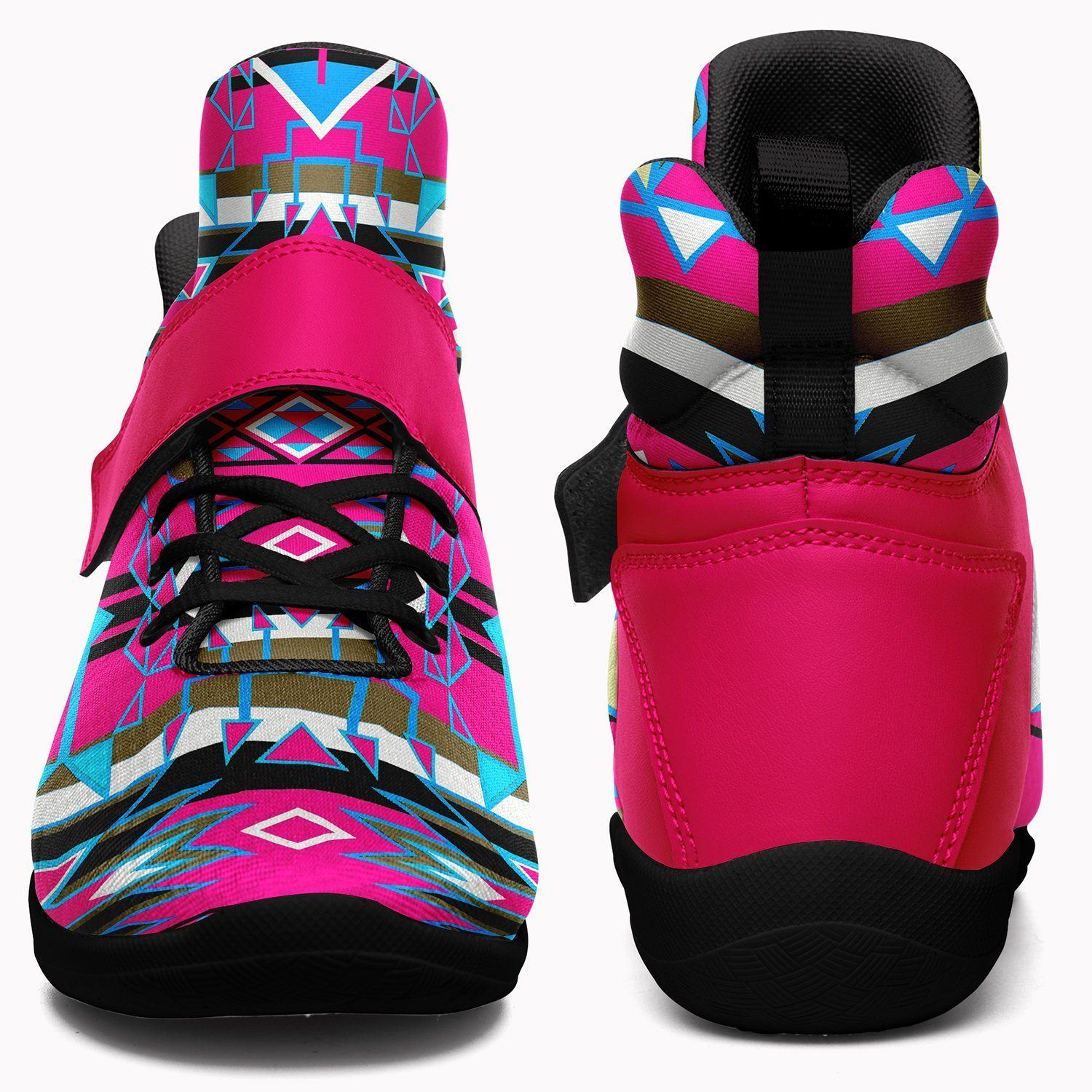Force of Nature Sunset Storm Ipottaa Basketball / Sport High Top Shoes - Black Sole 49 Dzine