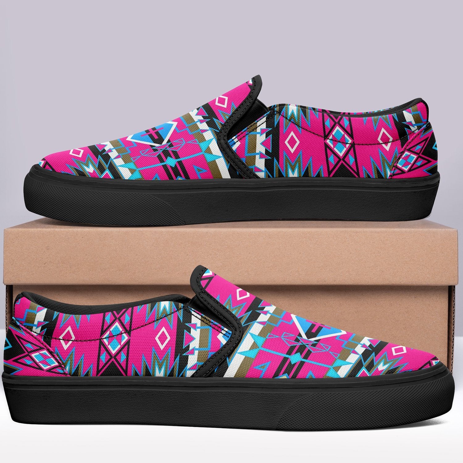Force of Nature Sunset Storm Otoyimm Canvas Slip On Shoes 49 Dzine