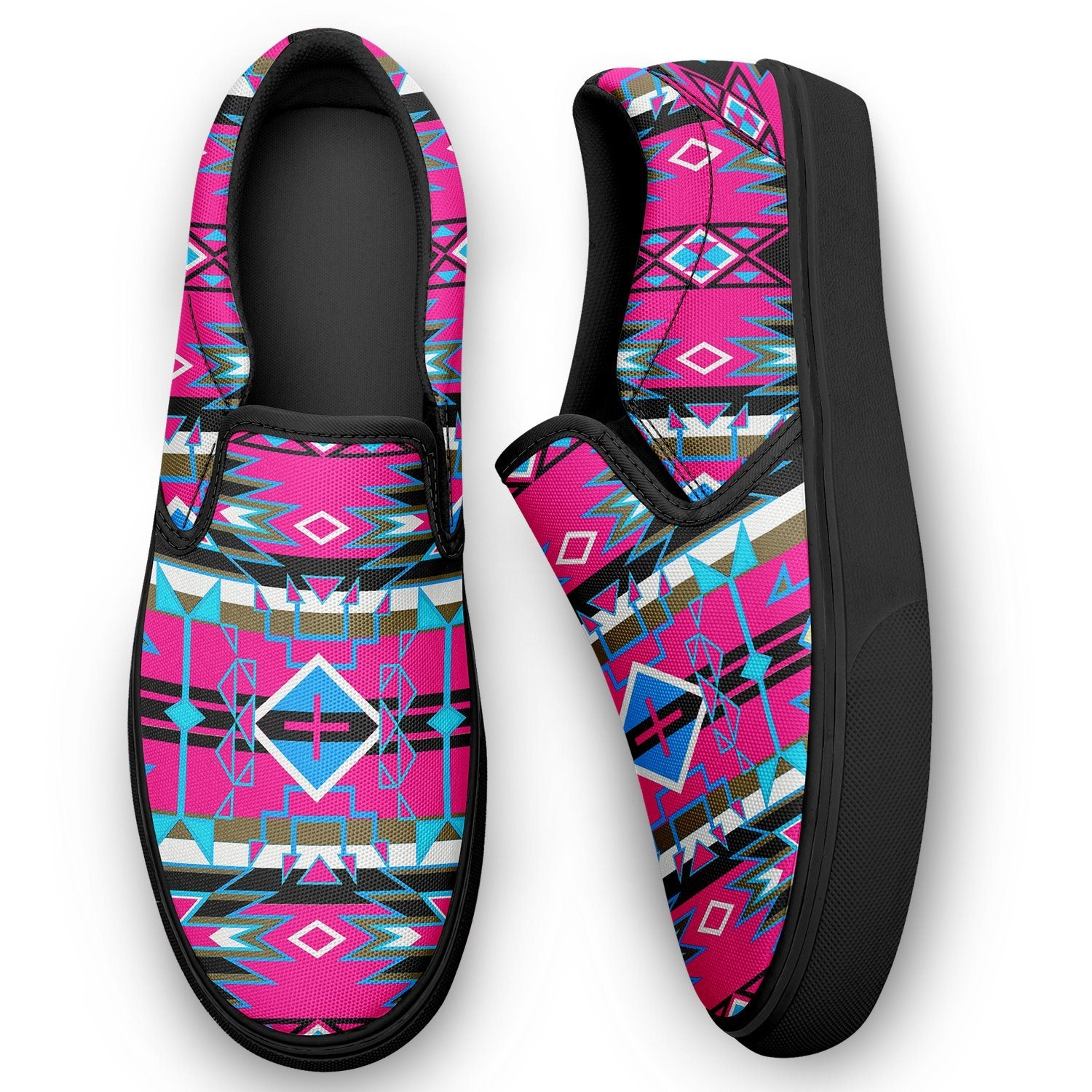 Force of Nature Sunset Storm Otoyimm Canvas Slip On Shoes 49 Dzine
