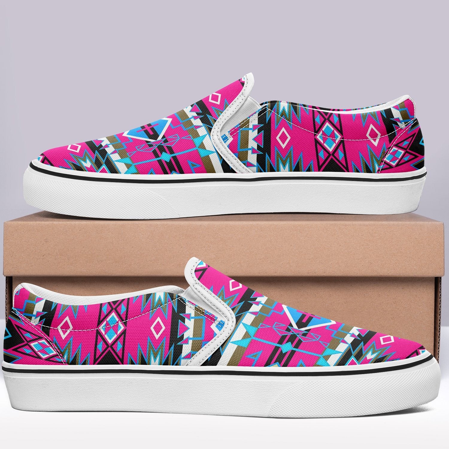 Force of Nature Sunset Storm Otoyimm Canvas Slip On Shoes 49 Dzine