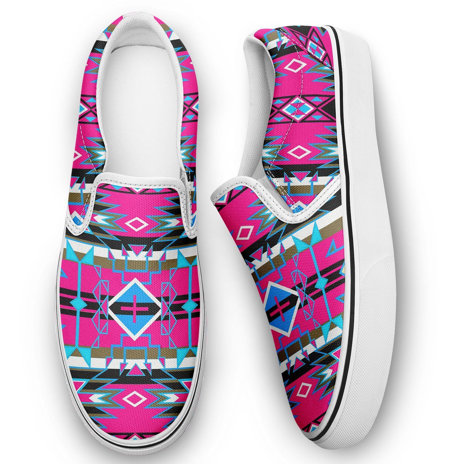 Force of Nature Sunset Storm Otoyimm Kid's Canvas Slip On Shoes 49 Dzine