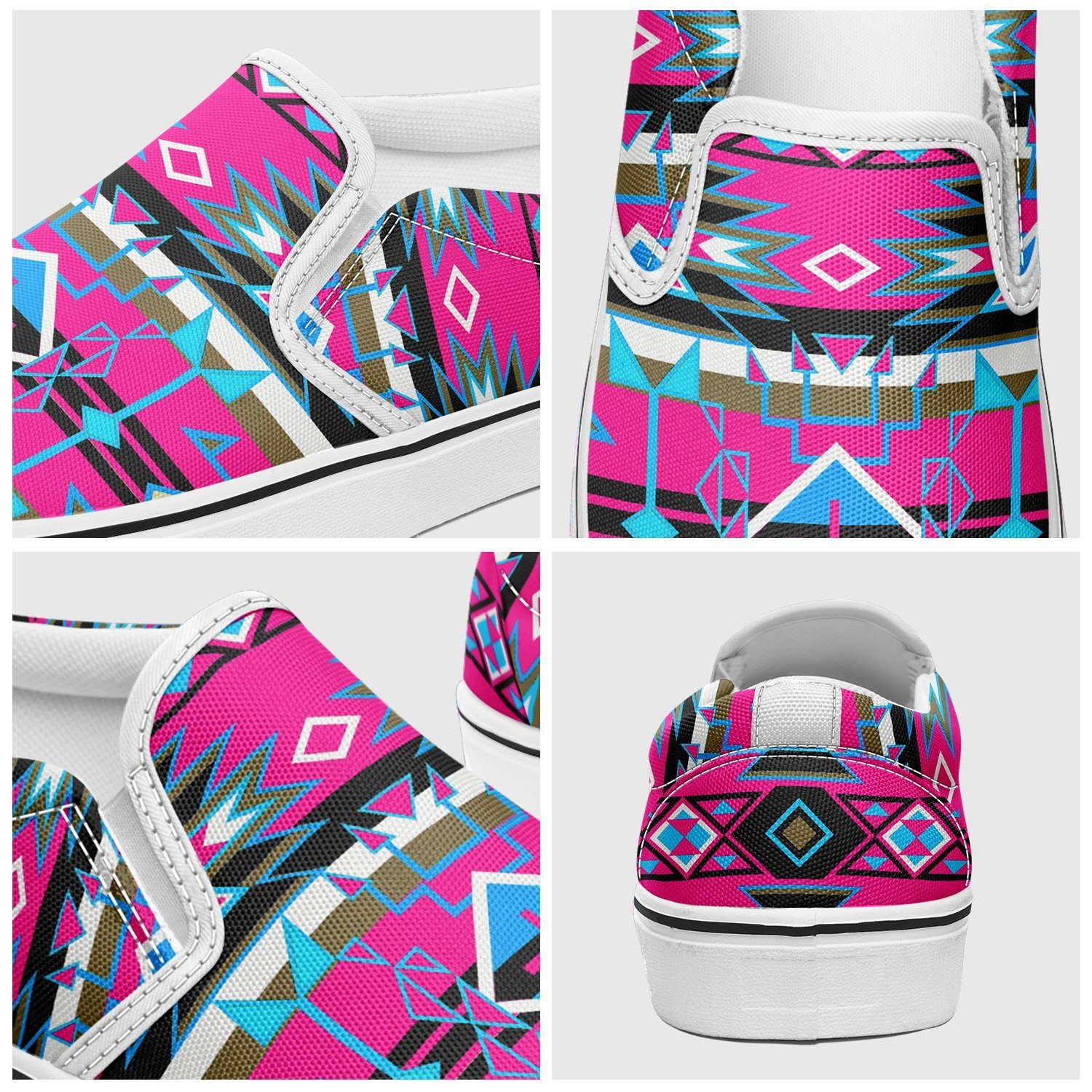 Force of Nature Sunset Storm Otoyimm Kid's Canvas Slip On Shoes 49 Dzine