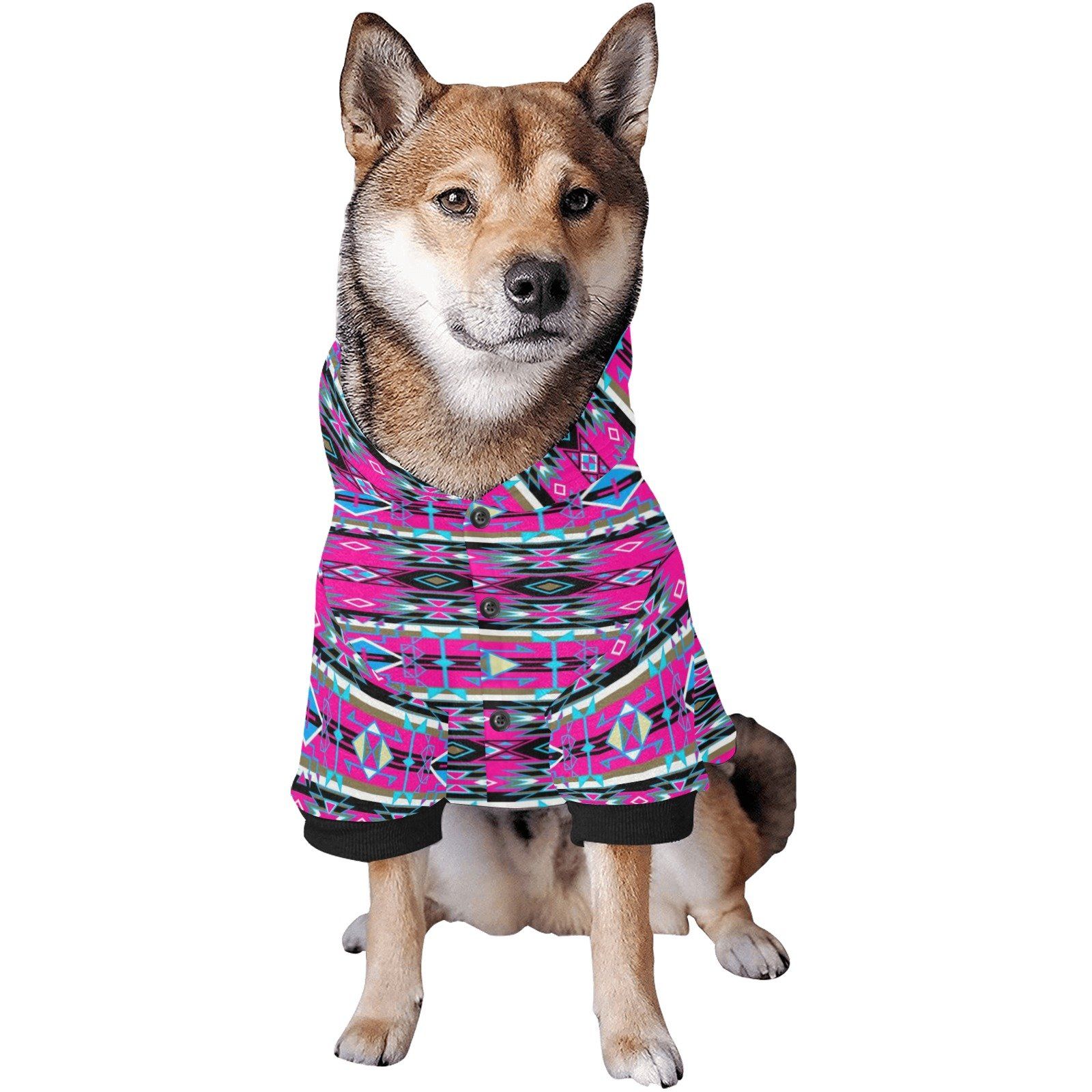 Force of Nature Sunset Storm Pet Dog Hoodie Pet Dog Hoodie e-joyer