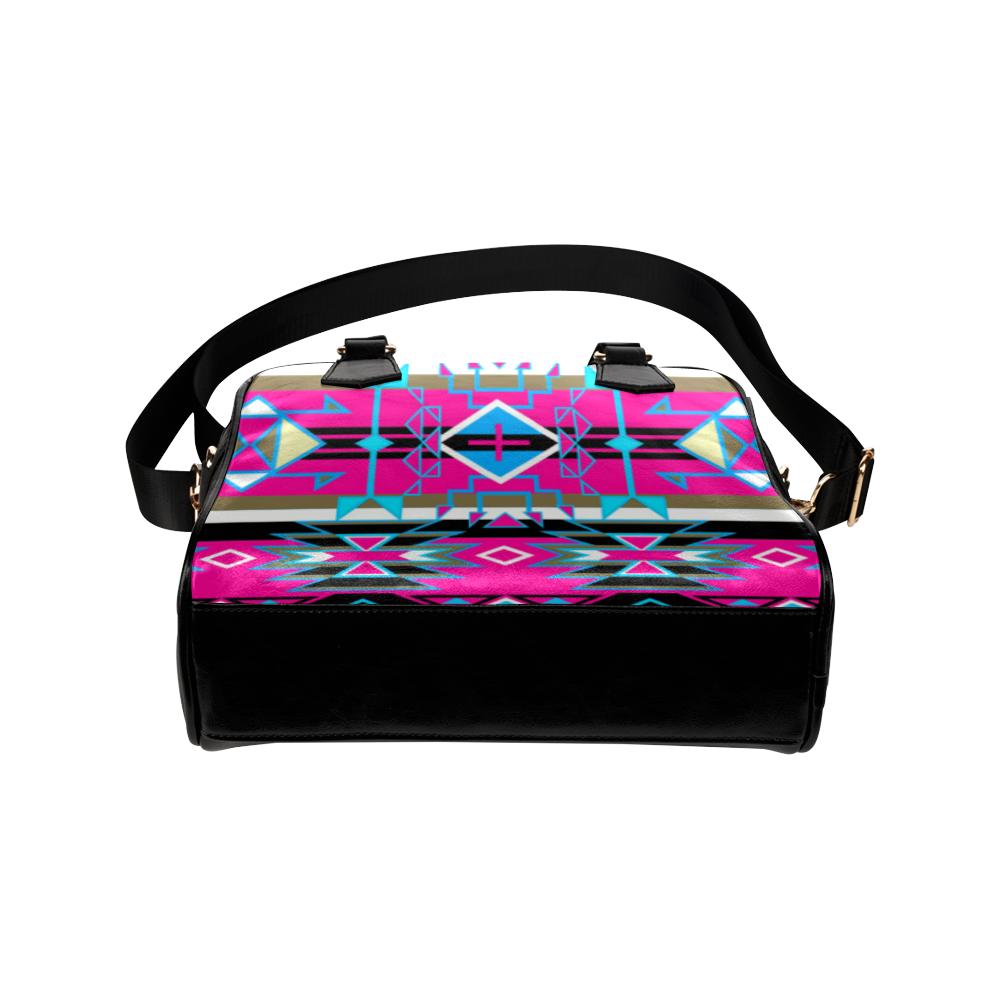 Force of Nature Sunset Storm Shoulder Handbag (Model 1634) Shoulder Handbags (1634) e-joyer