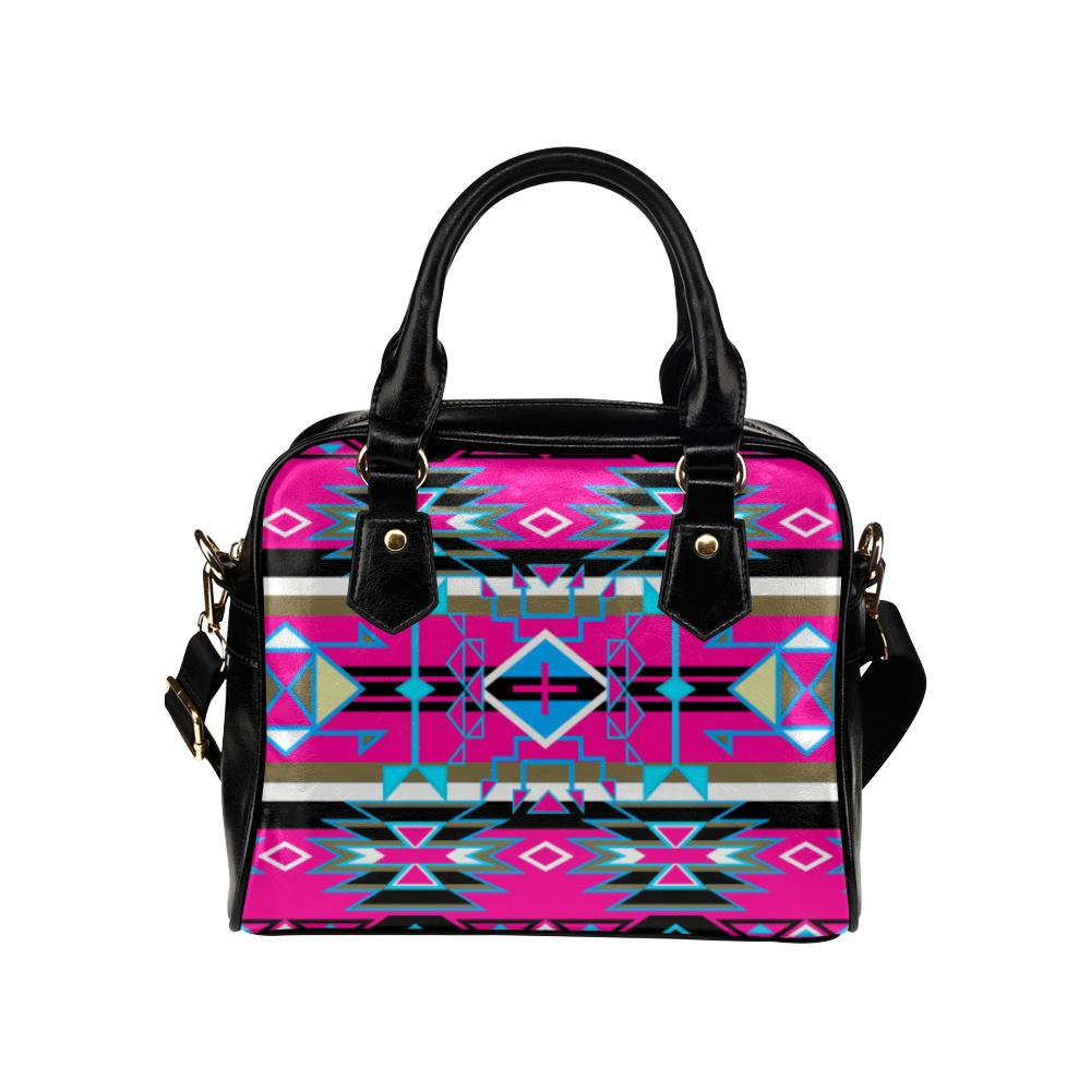Force of Nature Sunset Storm Shoulder Handbag (Model 1634) Shoulder Handbags (1634) e-joyer