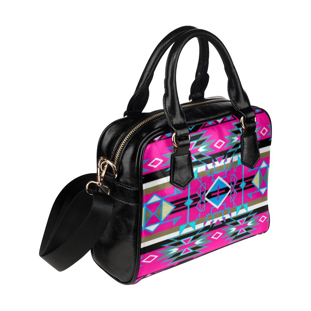 Force of Nature Sunset Storm Shoulder Handbag (Model 1634) Shoulder Handbags (1634) e-joyer