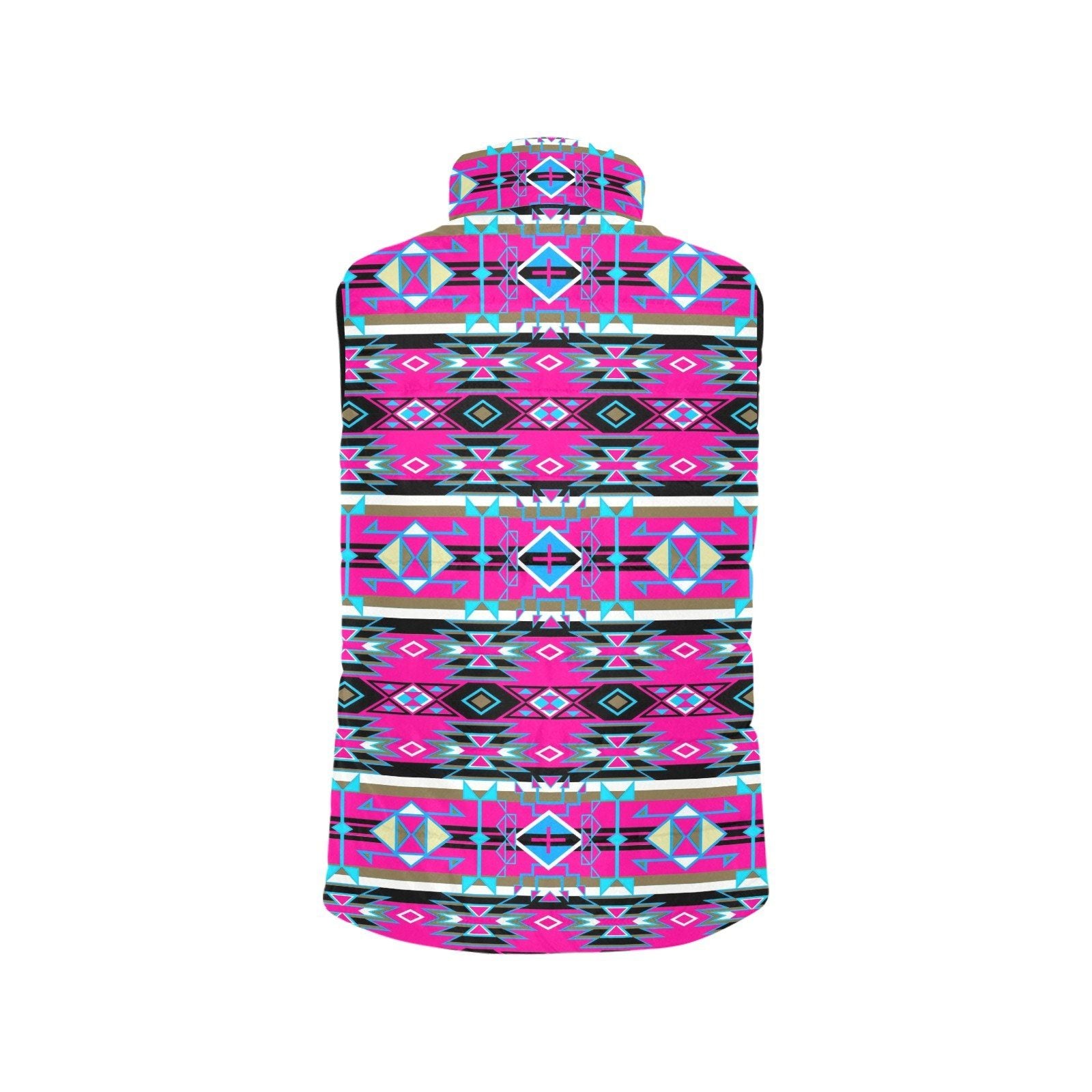 Force of Nature Sunset Storm Women's Padded Vest Jacket (Model H44) Women's Padded Vest Jacket (H44) e-joyer