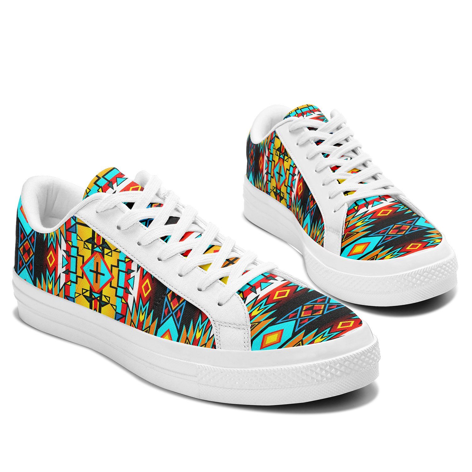 Force of Nature Twister Aapisi Low Top Canvas Shoes White Sole 49 Dzine