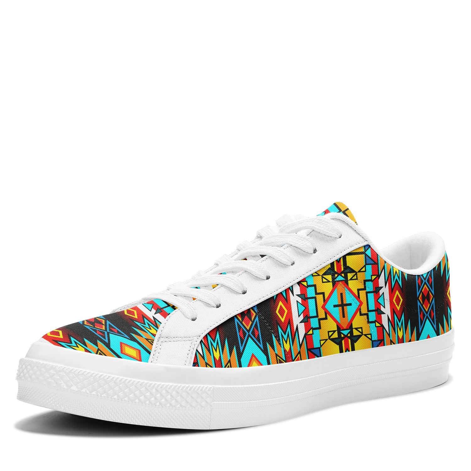 Force of Nature Twister Aapisi Low Top Canvas Shoes White Sole 49 Dzine