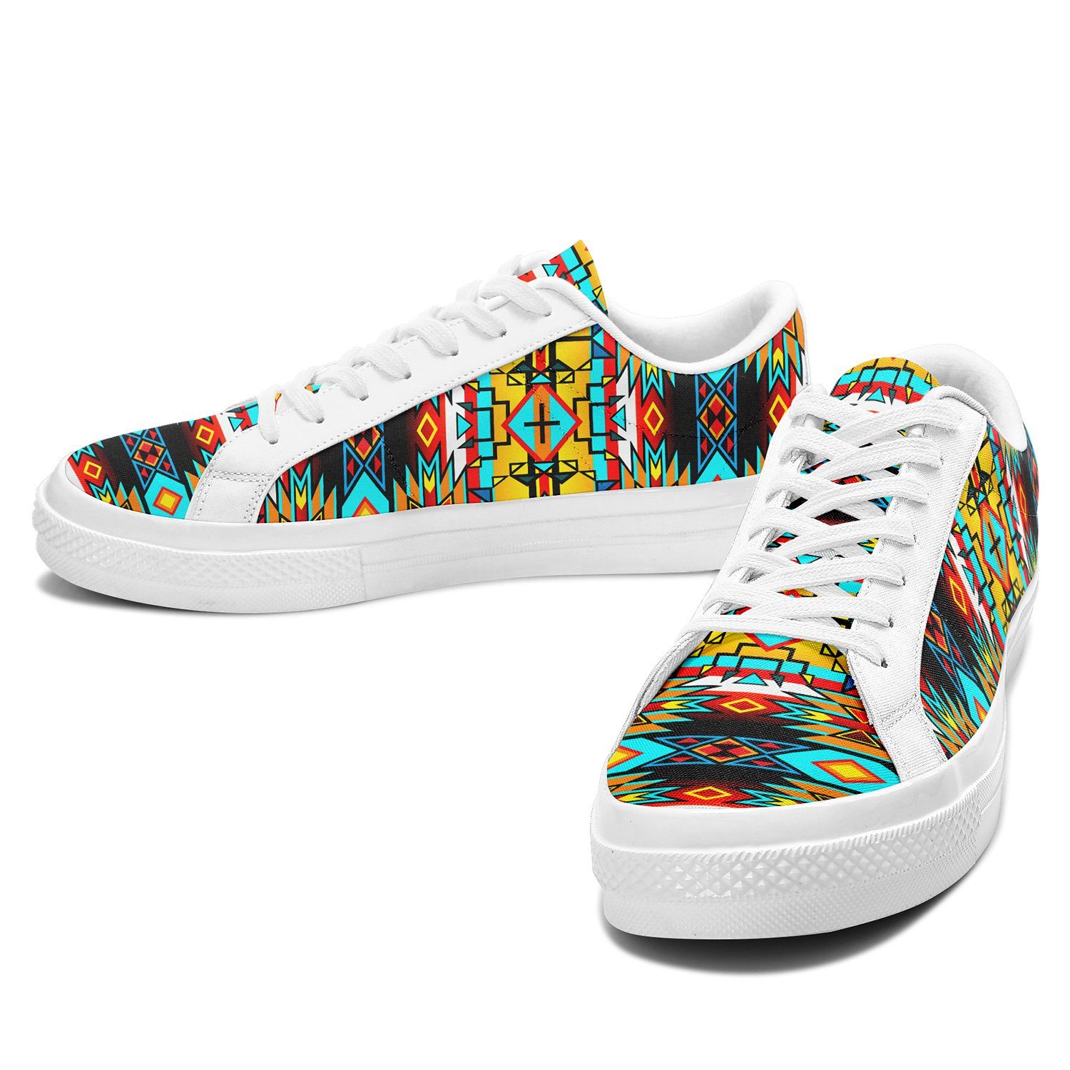 Force of Nature Twister Aapisi Low Top Canvas Shoes White Sole 49 Dzine